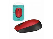 Mouse Logitech M170 inalmbrico rojo