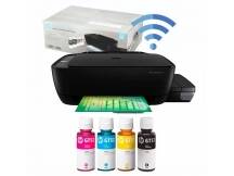Impresora HP multifuncion Smart Tank 580 + botellas de tinta extras