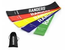 Set 5 bandas elsticas Randers + bolso