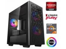 Equipo Gamer Ryzen 7 5700G, 16GB, 1TB NVMe, Graficos Radeon