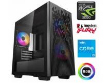 Equipo Gamer Core i5 12400F, 16GB, SSD 480 GB, RTX 3050 6GB