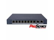 Switch PoE Hikvision PRO 10 puertos gigabit 110w admin.