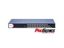 Switch PoE Hikvision PRO 24 puertos gigabit 370w admin.