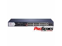 Switch PoE Hikvision PRO 24 puertos gigabit 370w