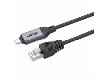 Cable Unitek USB-C a LAN Gigabit 2m