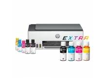 Impresora multifuncion HP Smart Tank 520 + 4 botellas extra