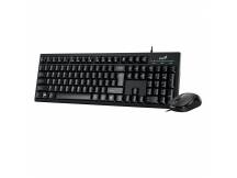 Combo Genius KM-100SE teclado y mouse negro usb