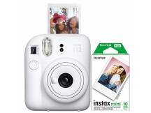 Camara Fujifilm Instax Mini 12 Bundle blanca