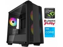 Equipo Gamer Core i3 12100F, 16GB, SSD 480 GB, GTX1050Ti 4GB