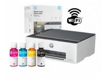 Impresora HP multifuncion Smart Tank 580 + botellas de tinta extras