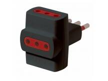 Adaptador 3x3L a ficha 3L Conatel negro