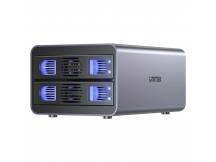 Gabinete Externo Dual Unitek USB 3.0 para 2 discos con RAID