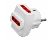 Adaptador 3X3L a Schuko Conatel